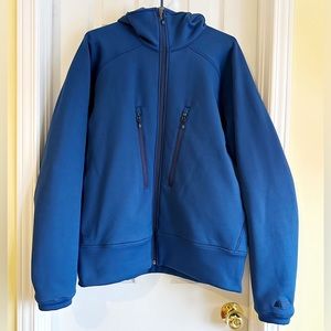 MEC soft shell fleece jacket with hood